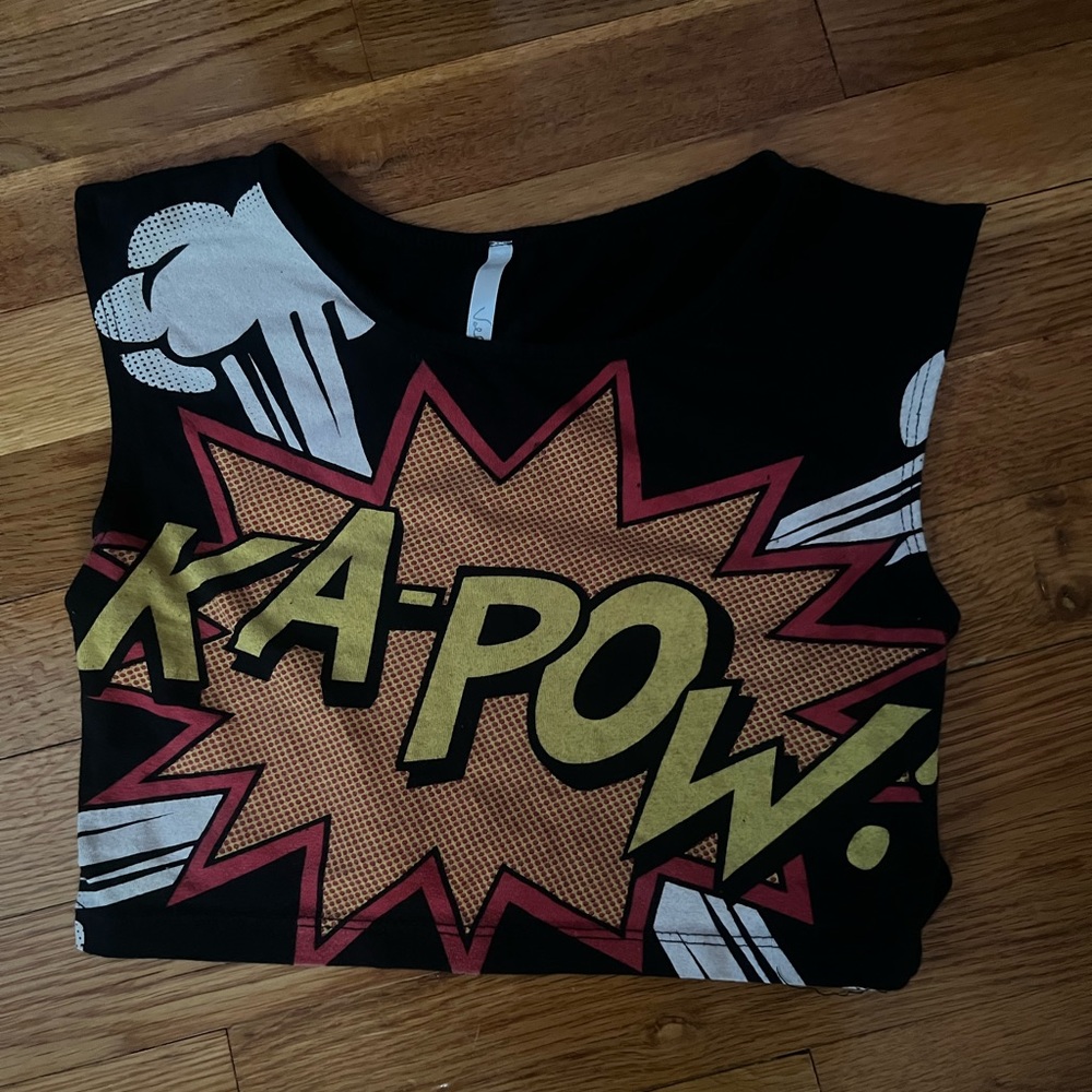 KaPow cropped top